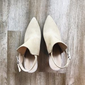 Kenneth Cole open heel booties